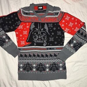 Star Wars Men's Crewneck Sweater - Black, Red, Gray
